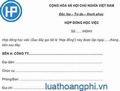 Nội Dung Hợp Đồng Tiếng Anh Là Gì