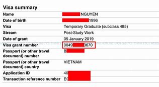 Visa Grant Date Là Gì